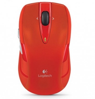 Logitech M545 Wireless Optical Mouse - Red
