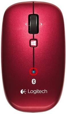 Logitech Bluetooth Mouse M557 for PC Red