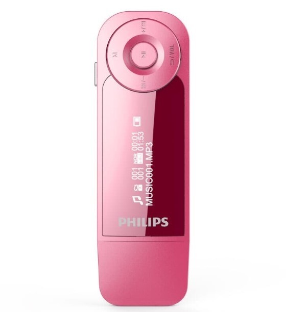 Philips Bluetooth Headset Digital MP3 Player SA1208 8GB Blue Tooth