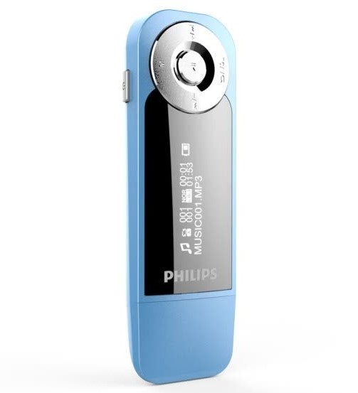 Philips Bluetooth Headset Digital MP3 Player SA1208 8GB Blue Tooth
