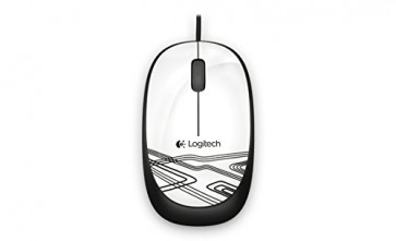 Logitech Wired Mouse M105 White