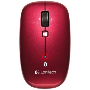 Logitech Bluetooth Mouse M557 for PC Red